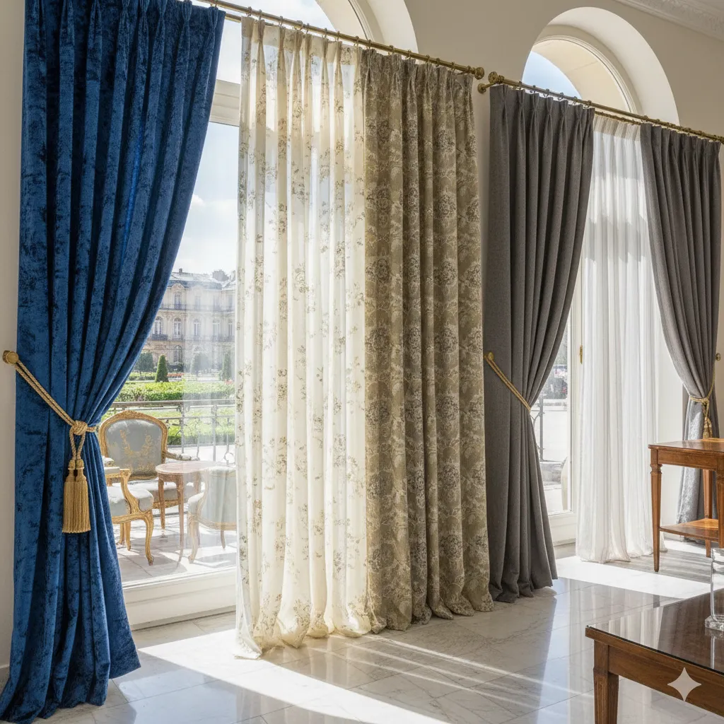 Elegante gordijnen collectie