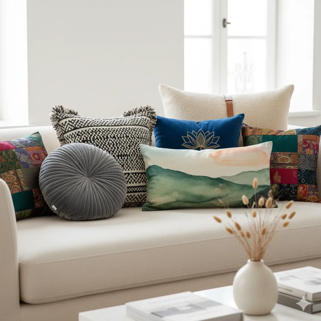 Designer kussens collectie