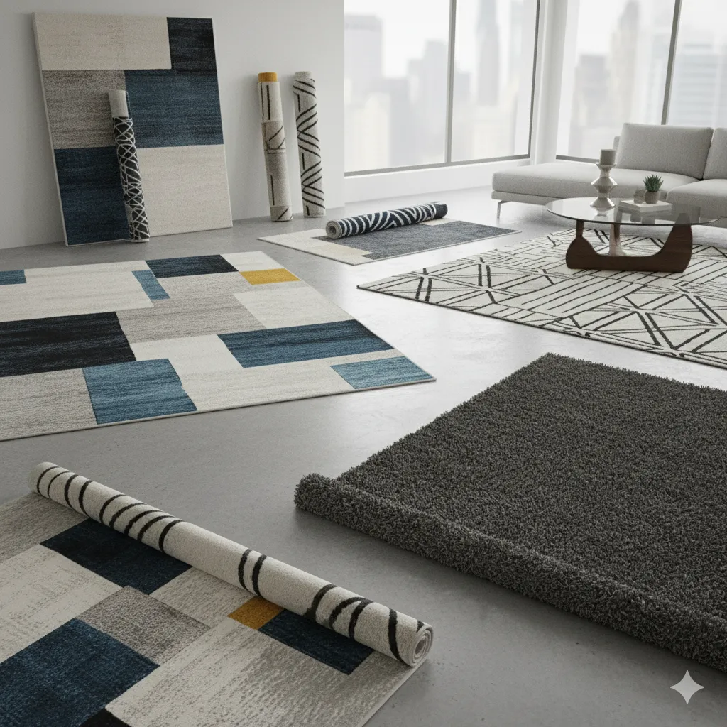 Moderne vloerkleden selectie